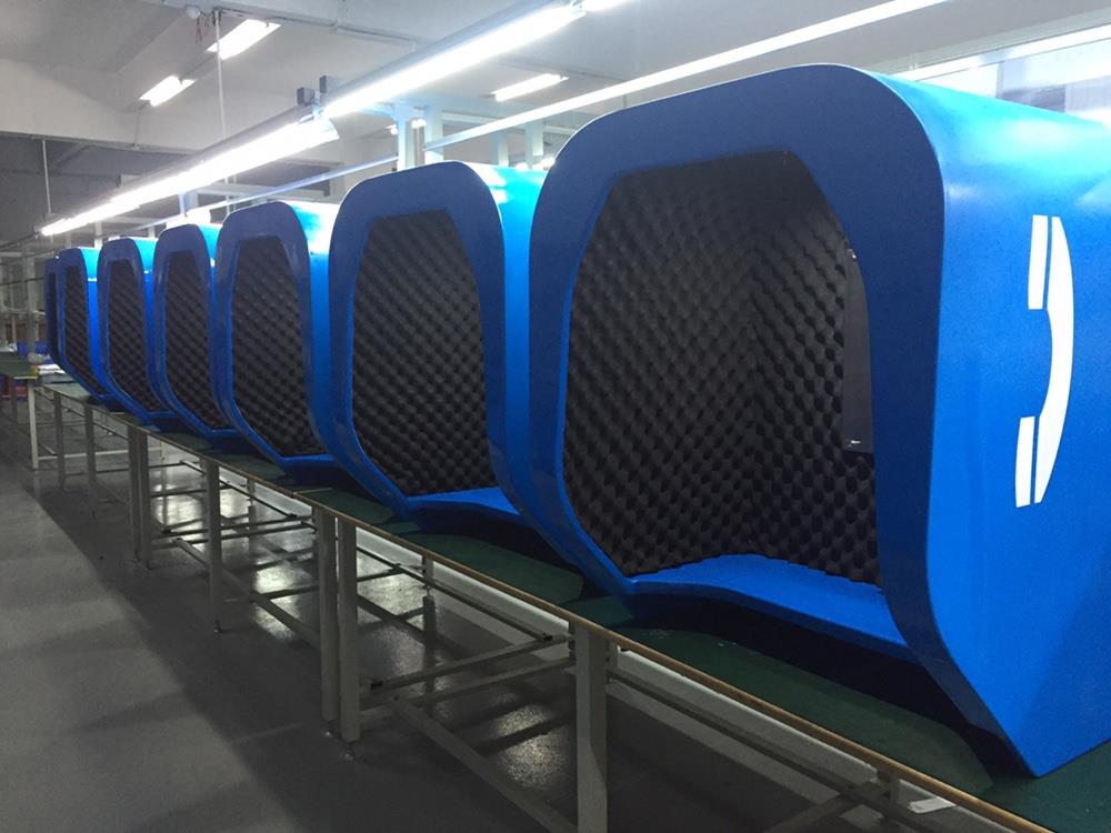JR Acoustic Telephone Booths Had Been Installed In Oil&Gas Drilling Site In M...