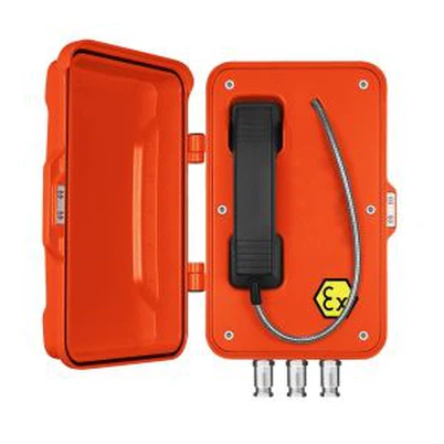 IP67 Auto-dial Explosion-proof VoIP Telephone