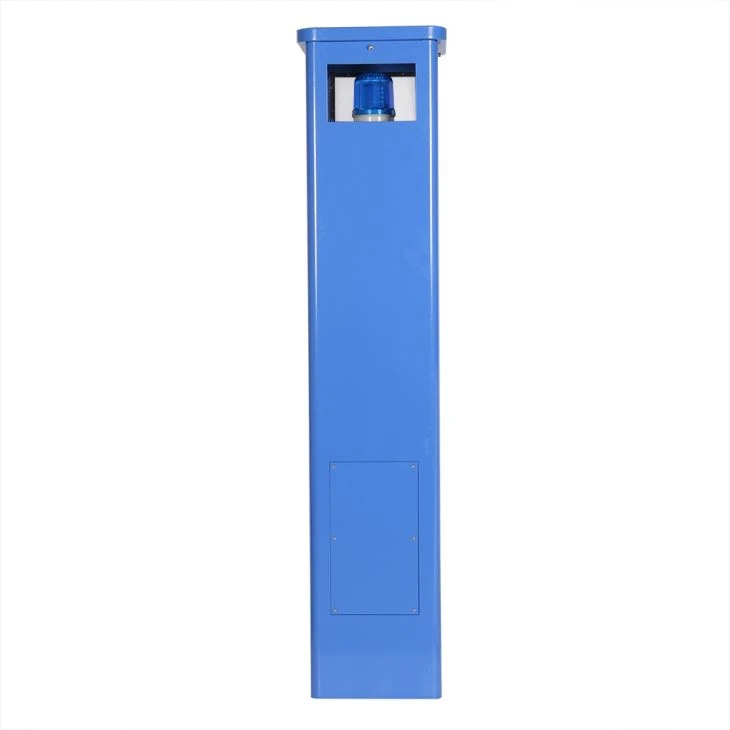 Cordless Landline Emergency Call Pillar With Blue LED Lamp For Outdoor