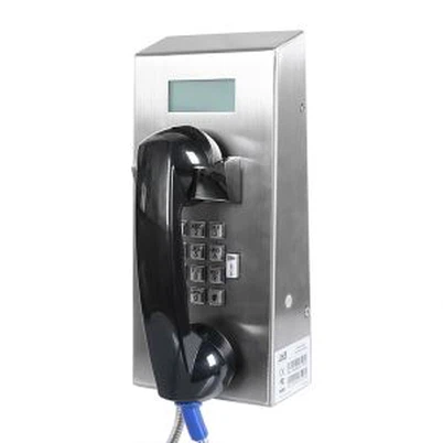 SIP Vandal Resistant Keypad Phone With LCD Display Screen