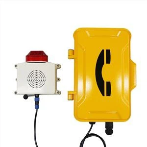 90db Robust Watertight Industrial VoIP Telephone With Broadcasting