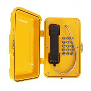 Water Resistant Industrial Telephone IP67 Weather Resistant Emergency Telephone