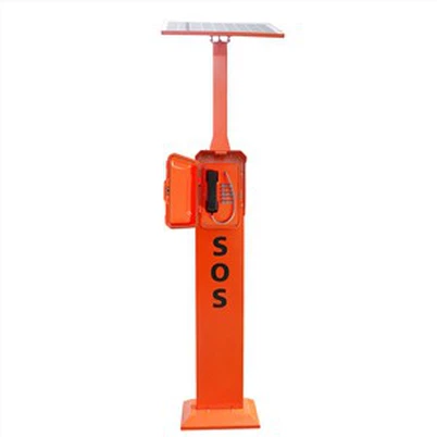 Highway 3G/4G SOS Emergency Call Telephone Solar Pillar