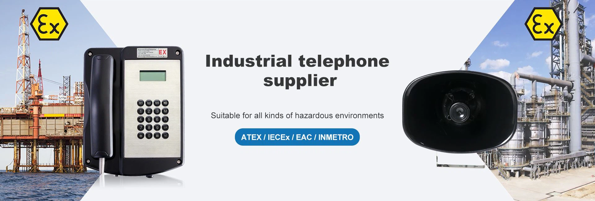 Intrinsically Safe Telephone Explosion Proof For Underground