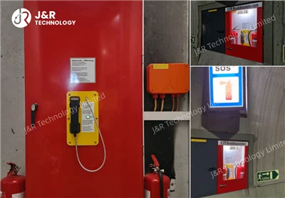 J&R JR103-1B Emergency Telephone Deployed in Norwegian Tunnel Project