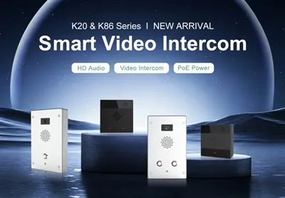 New Product Launch | K20 & K86 IP Video Intercom Terminals Officially Released