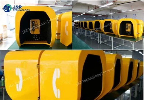 J&R Acoustic Telephone Booths And Weatherproof Telephones Deployed in Major O...